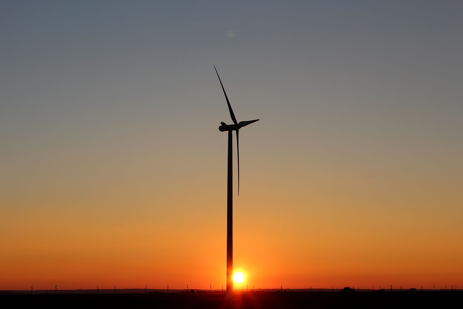Balchik Wind I at sunset